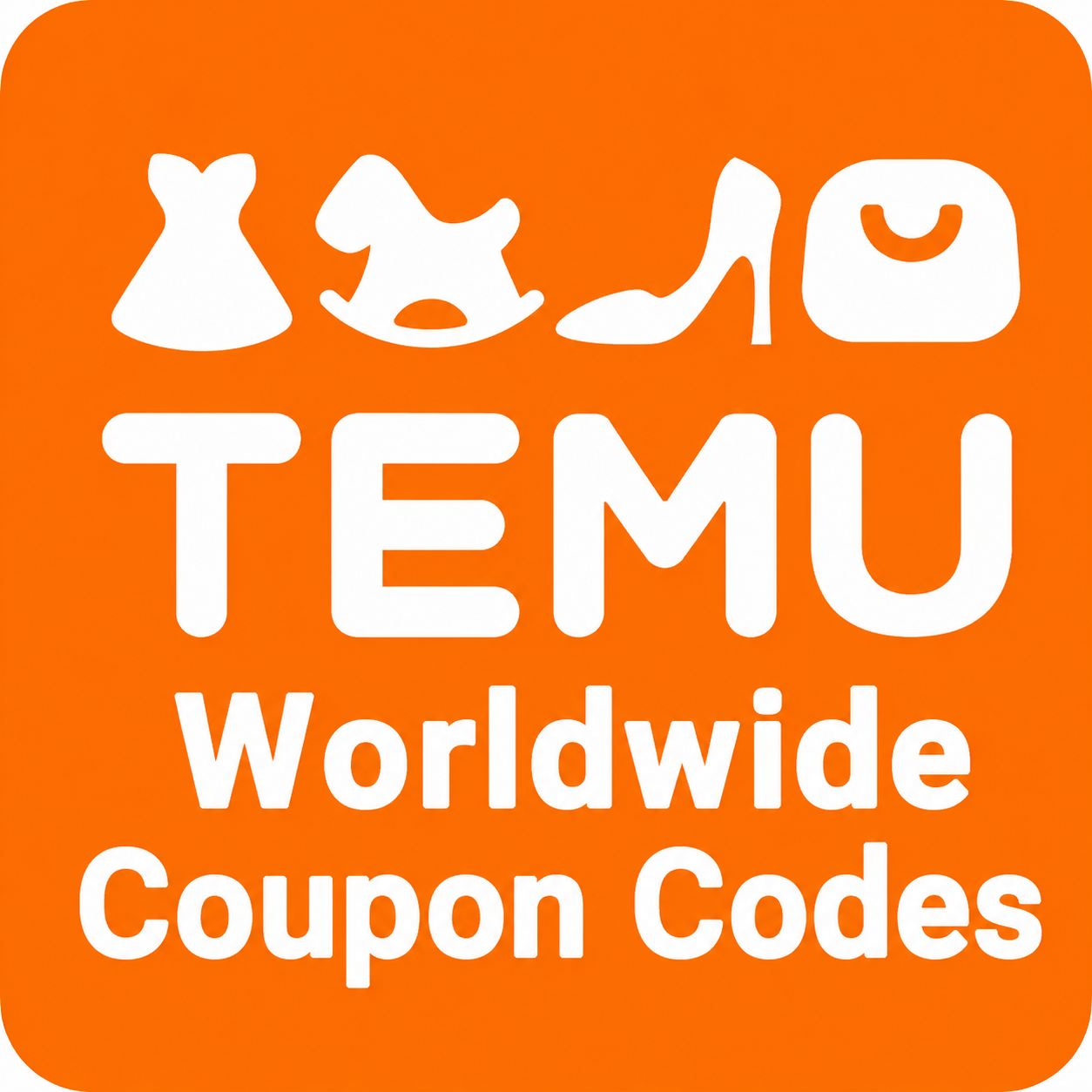 TEMU worldwide coupon codes promotional graphic